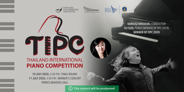 POSTPONED: THAILAND INTERNATIONAL PIANO COMPETITION - Thailand ...